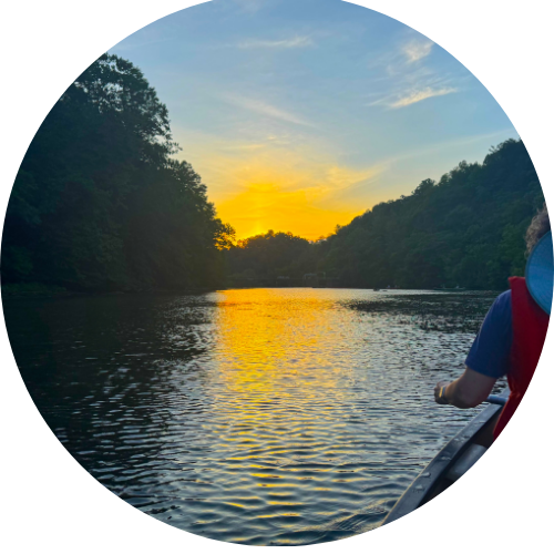 SUUSI canoe sunset round